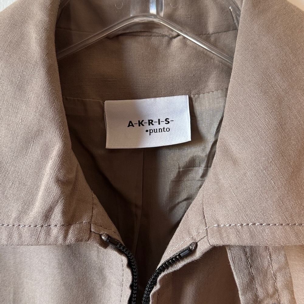 Akris Punto Zip Up Blazer Jacket & Skirt - Size 8 - Picture 2 of 16